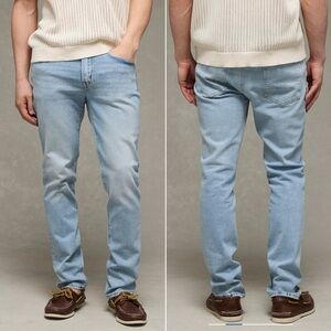 Men's Slim Fit Light Blue Jeans